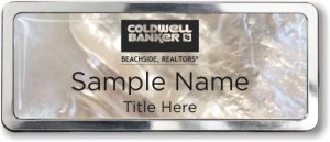 (image for) Coldwell Banker Beachside Mother of Pearl Polished badge