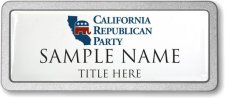 (image for) California Republican Party Prestige Polished badge