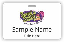 (image for) Sweet and Sassy Plano ID Horizontal badge