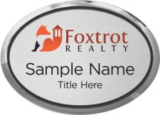(image for) Foxtrot Realty Oval Executive Silver badge
