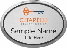 (image for) Citarelli Realty Group Oval Executive Silver badge