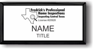 (image for) Fredrick\'s Professional Home Inspections Executive Black Other badge