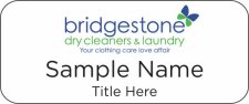 (image for) Bridgestone Dry Cleaners & Laundry Standard White badge