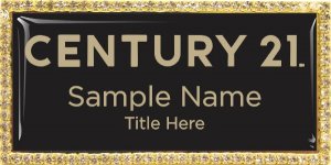 (image for) Century 21 New Logo Bling Gold Other badge