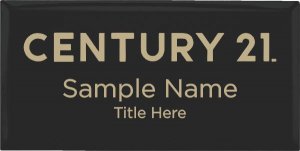 (image for) Century 21 New Logo Executive Black badge