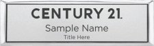 (image for) Century 21 New Logo Small Executive Silver badge