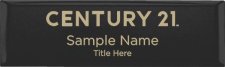 (image for) Century 21 New Logo Small Executive Black badge