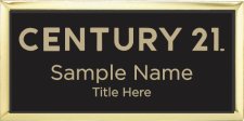 (image for) Century 21 New Logo Executive Gold Other badge