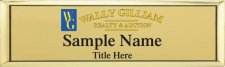 (image for) Wally Gilliam Realty & Auction Small Executive Gold badge