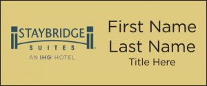 (image for) Staybridge Suites Standard Gold Square Corner badge