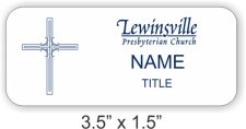 (image for) Lewinsville Presbyterian Church Standard White badge