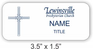 (image for) Lewinsville Presbyterian Church Standard White badge