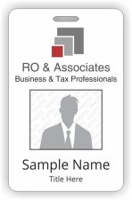 (image for) RO & Associates Photo ID Vertical badge