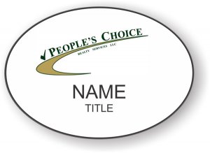 (image for) People\'s Choice Realty Services, LLC Oval White badge