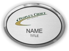 (image for) People's Choice Realty Services, LLC Oval Executive Silver badge