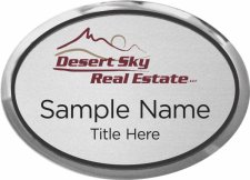 (image for) Desert Sky Real Estate, LLC Oval Executive Silver badge