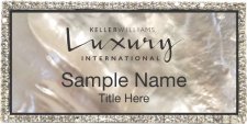 (image for) Keller Williams KW Bling Silver badge