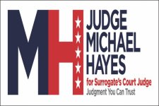 (image for) Judge Michael Hayes Standard White badge
