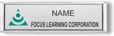 (image for) Focus Learning Corporation Small Executive Silver badge
