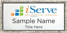 (image for) iServe Residential Lending Bling Silver Other badge