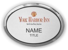 (image for) York Harbor Inn Oval Executive Silver badge