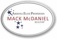 (image for) Arizona Elite Properties Oval Prestige Pebbled badge