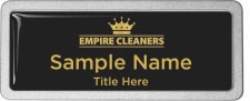 (image for) Empire Cleaners Prestige Pebbled badge