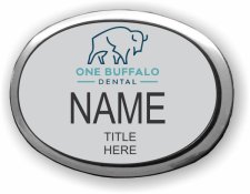 (image for) Westermeier Martin Dental Care Oval Executive Silver badge
