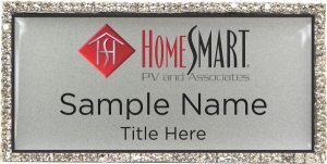 (image for) HomeSmart Realty Group Bling Silver badge