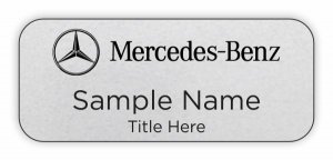 (image for) ParkOps Mercedes-Benz Standard Silver badge