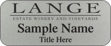 (image for) Lange Winery Standard Silver badge