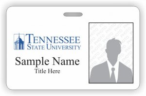 (image for) Tennessee State University Photo ID Horizontal badge