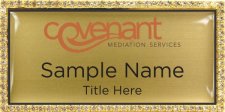 (image for) Covenant Mediation Services Bling Gold badge