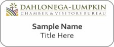 (image for) Dahlonega-Lumpkin County Chamber of Comm Standard White badge