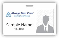 (image for) Always Best Care Photo ID Horizontal badge