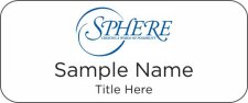 (image for) SPHERE, Inc. Standard White badge