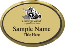 (image for) Concierge Travel, LLC Oval Executive Gold badge
