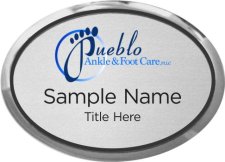 (image for) Pueblo Ankle and Foot Care Oval Executive Silver badge