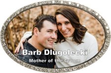 (image for) Barb Dlugolecki Oval Bling Silver badge