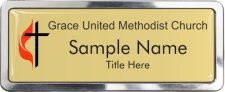 (image for) Grace United Methodist Church Prestige Polished badge