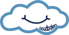 (image for) Cloudbakers Shaped White badge