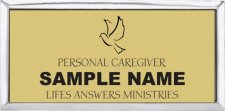 (image for) Life's Answers Ministry Executive Silver Other badge
