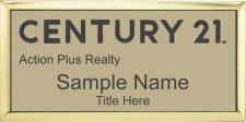 (image for) Century 21 - Action Plus Realty Executive Gold Other badge