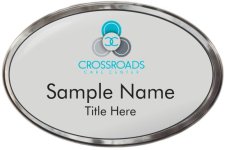 (image for) Crossroads Care Center Oval Prestige Polished badge