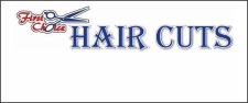 (image for) First Choice HairCuts LLC Standard White Square Corner badge