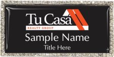 (image for) Tu Casa Realty LLC Bling Silver Other badge
