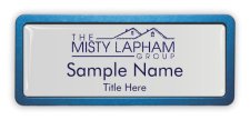 (image for) Misty Lapham Group Prestige Blue Anodized badge
