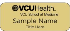 (image for) VCU School of Medicine Standard Gold badge