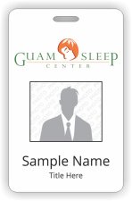 (image for) Guam Sleep Center Photo ID Vertical badge