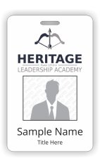 (image for) Heritage Leadership Academy Photo ID Vertical badge